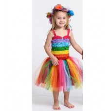Fairy Dress Rainbow - Medium - 4 - 6 years